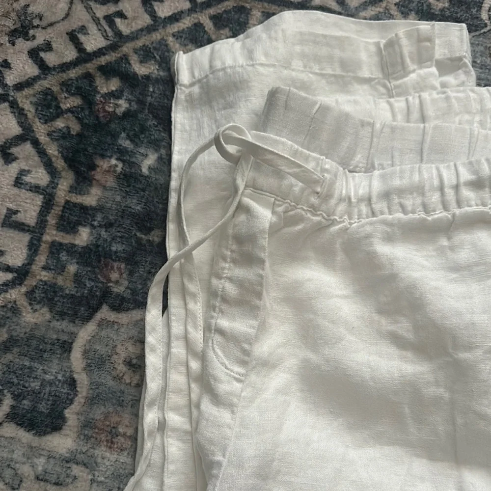 J.Jill White Linen Pants - Picture 5 of 5